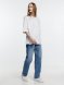 Футболка оверсайз унисекс Base Space, белая 