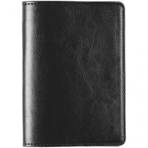 Обложка для паспорта Nebraska, черная 