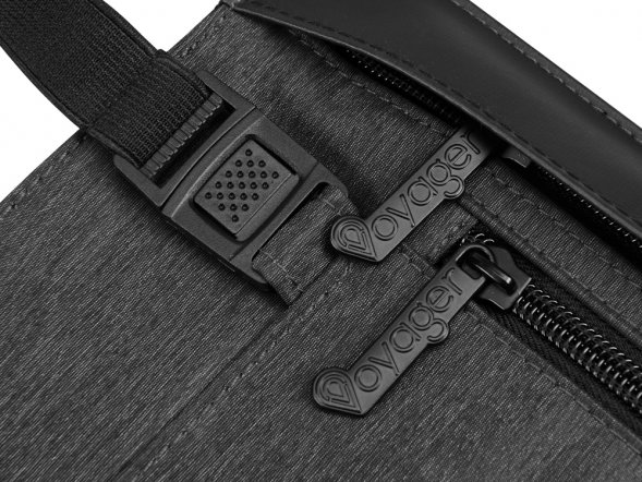 Сумка на пояс District, темно-серый 