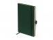 Блокнот А5  City Flex на резинке, зеленый 