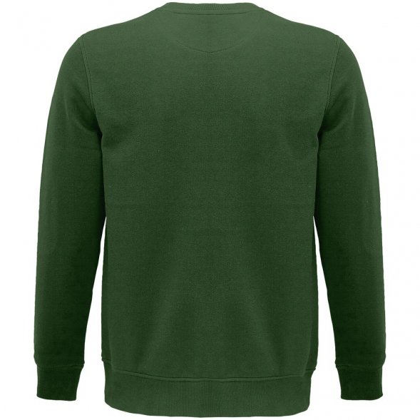 Свитшот унисекс Comet, темно-зеленый 