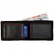 Кошелек Partinico, черный с оранжевым 