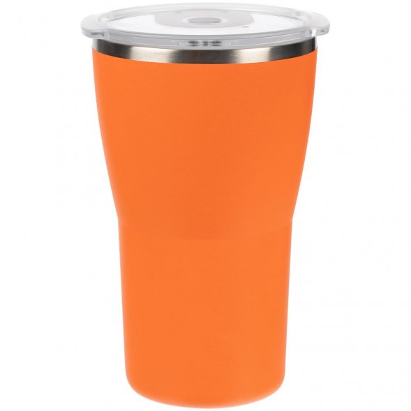 Термостакан Sapporo без логотипа, оранжевый 