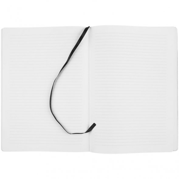 Блокнот Urban, в линейку, черный 