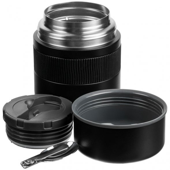 Термос для еды Takk Pappa, черный 