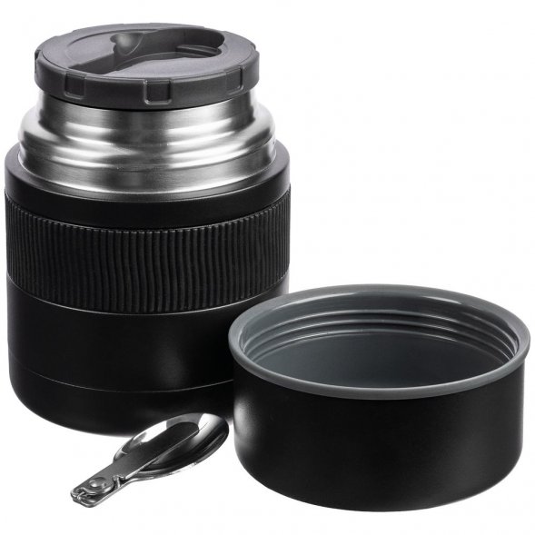 Термос для еды Takk Pappa, черный 