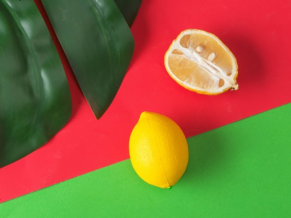 Антистресс Лимон, желтый 