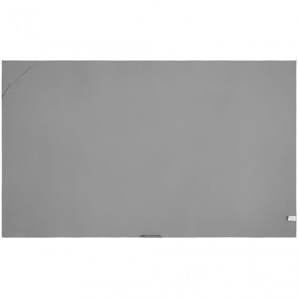 Полотенце спортивное Hard Work, серое 