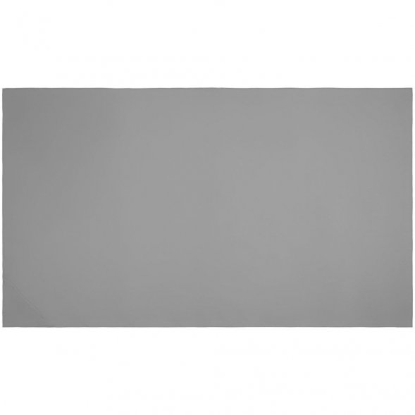 Полотенце спортивное Hard Work, серое 