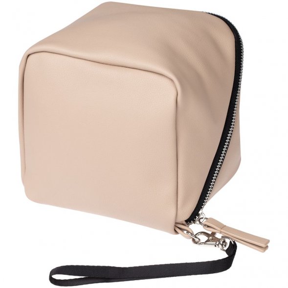 Дорожная косметичка Cubo, бежевая 
