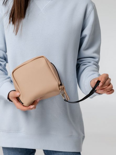 Дорожная косметичка Cubo, бежевая 