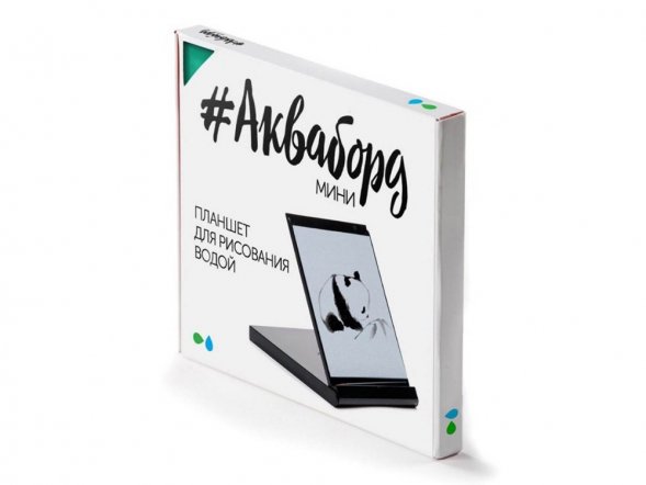Планшет для рисования водой Акваборд мини, черный (P) 