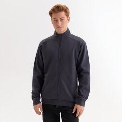 Толстовка на молнии ASTIN антрацит, размер S