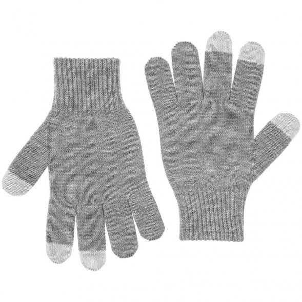 Перчатки сенсорные Real Talk, серые 