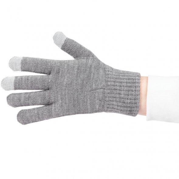 Перчатки сенсорные Real Talk, серые 