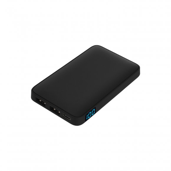 Внешний аккумулятор с подсветкой Ancor 5000 mAh, черный 