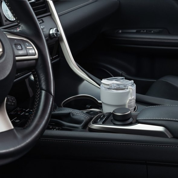 Термокружка вакуумная Monaco, черная 