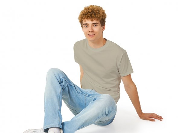 Футболка Heavy Super Club с боковыми швами, мужская, оливковый 