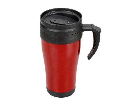 Кружка с термоизоляцией Silence 350мл, красный 