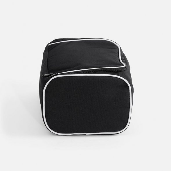 Сумка для обуви Equipex, черная с белым 