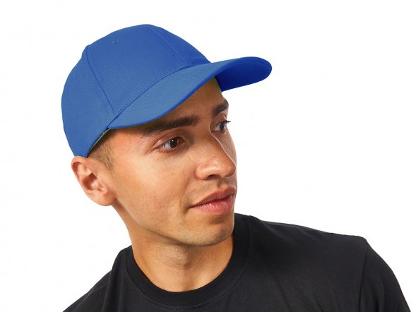 Бейсболка Detroit 6-ти панельная, классический синий 
