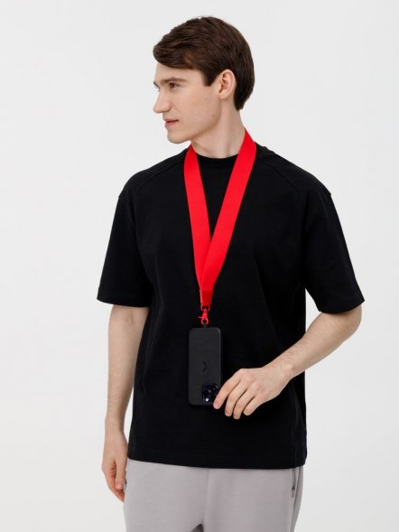 Ланьярд Band, красный 