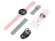 Умные часы HIPER IoT Watch GT, серый/розовый 