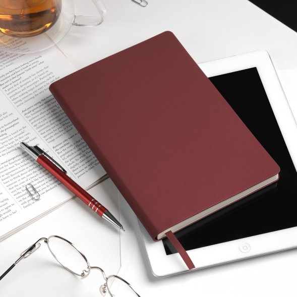 Ежедневник Star недатированный, бургунди (без упаковки, без стикера) 