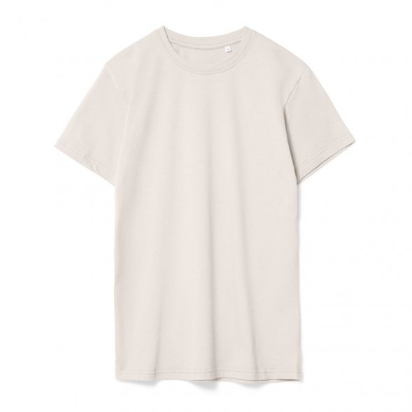 Футболка унисекс T-Bolka 160, молочно-белая 