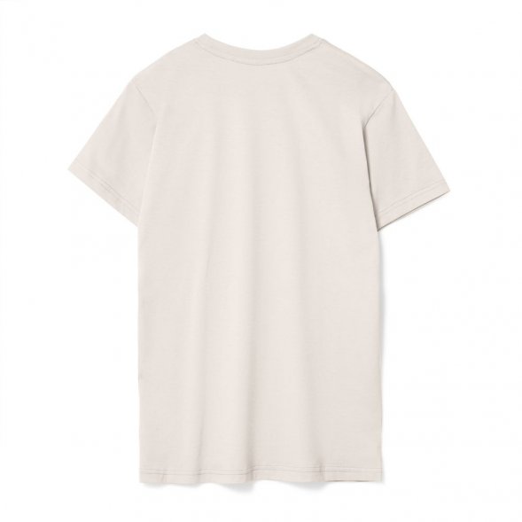 Футболка унисекс T-Bolka 160, молочно-белая 