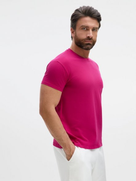 Футболка Imperial 190, ярко-розовая (фуксия) 
