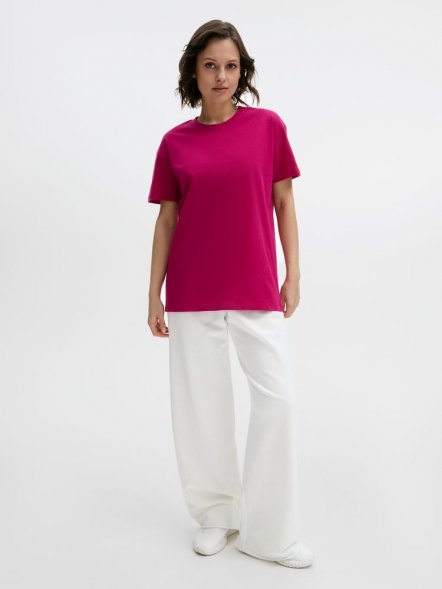 Футболка Imperial 190, ярко-розовая (фуксия) 