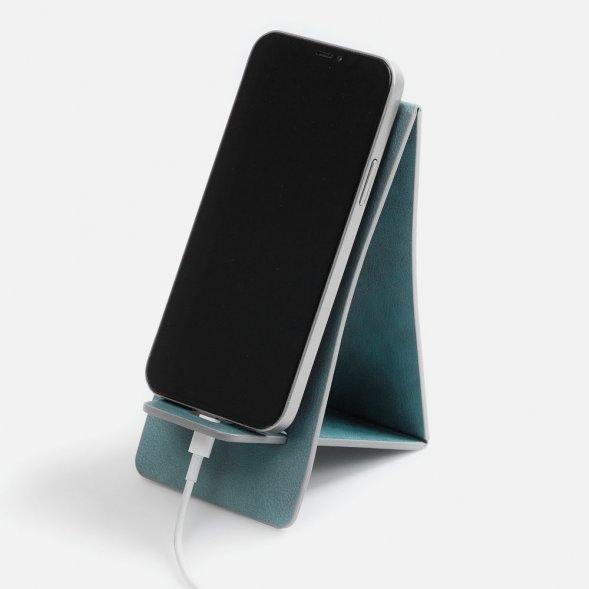 Подставка для телефона Petrus, голубая 