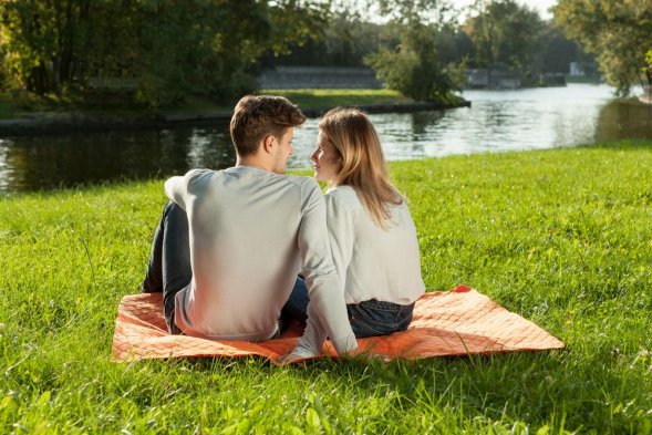 Плед для пикника Comfy, зеленый 