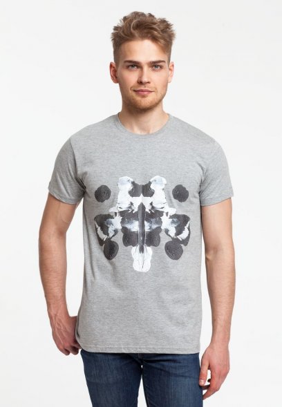 Футболка мужская «Подсознательность», серый меланж 