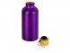 Бутылка Hip S Bamboo с карабином 400мл, пурпурный 