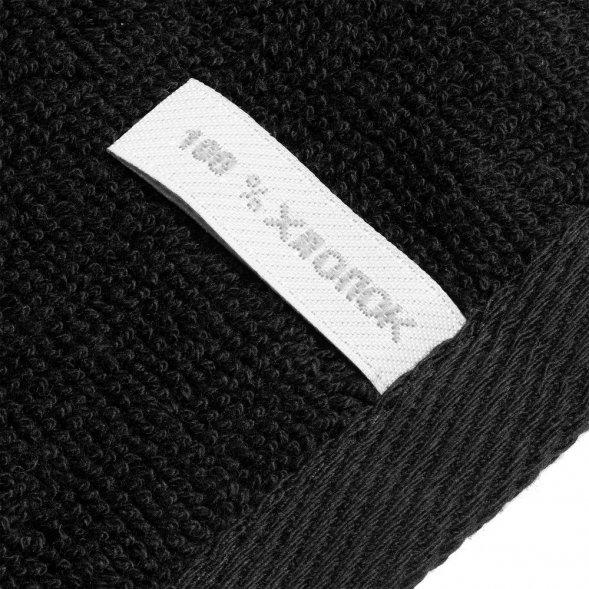 Полотенце отельное For Rooms, среднее, черное 