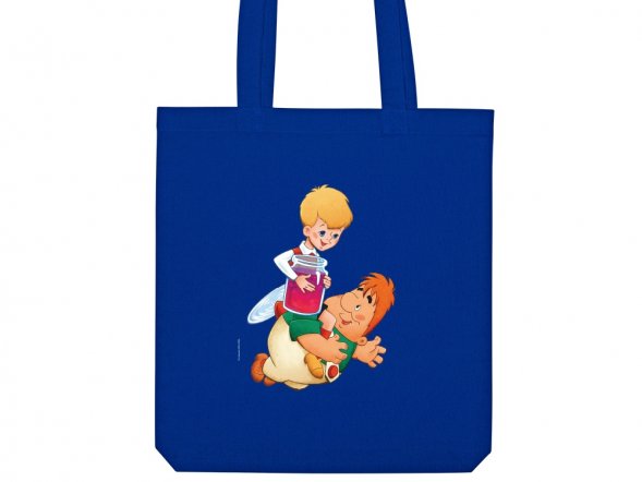 Сумка из плотного хлопка Карлсон, 220 г/м2, классический синий 2386C 