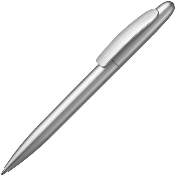 Ручка шариковая Moor Silver, серебристый металлик 