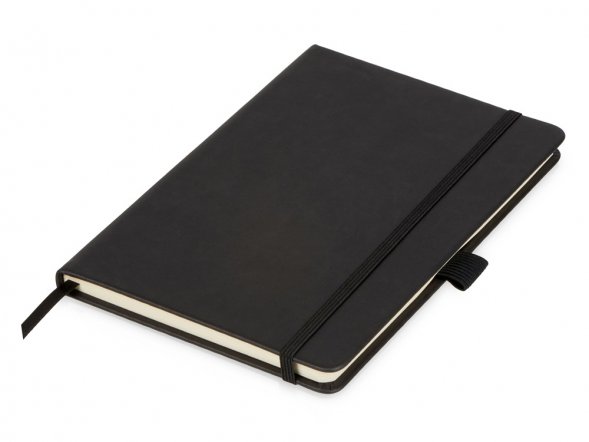 Блокнот Softy 2.0, твердая обложка A5, 80 листов, черный 