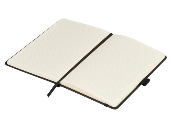 Блокнот Softy 2.0, твердая обложка A5, 80 листов, черный 