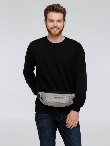 Поясная сумка Urban Out, серая 