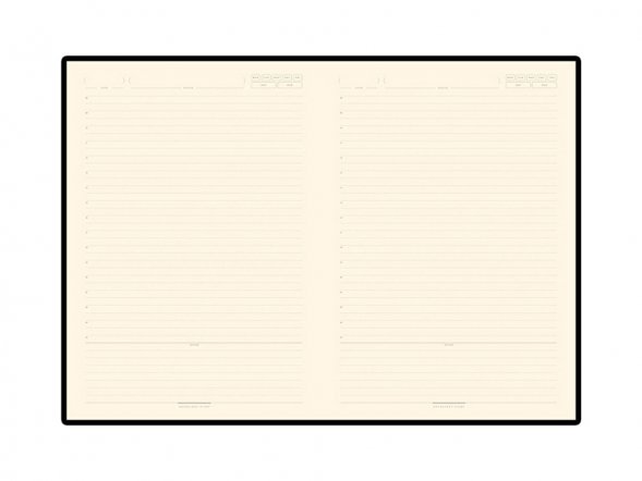 Ежедневник В5 недатированный Leggenda, темно-синий NAVY 