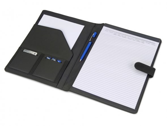 Папка для документов Route с блокнотом, темно-серый 