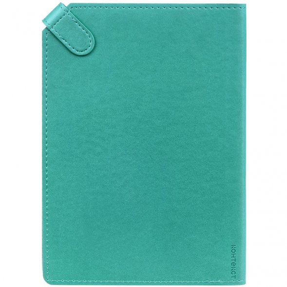 Ежедневник Angle, недатированный, бирюзовый 