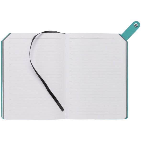 Ежедневник Angle, недатированный, бирюзовый 