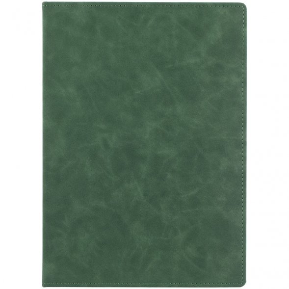 Блокнот Urban, в линейку, зеленый 