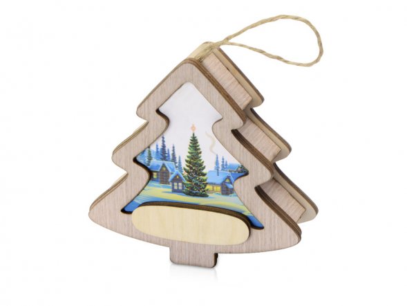 Подвеска с подсветкой, елочка 