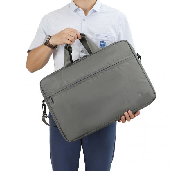 Cумка для ноутбука L217, темно-серая 