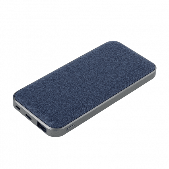 Внешний аккумулятор Tweed PB 10000 mAh, синий 